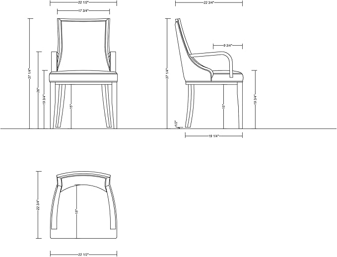 Manhattan Comfort Grand Faux Leather Dining Chair - Image 4