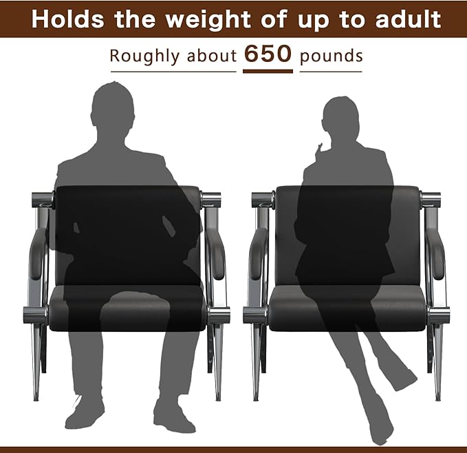 wonline 4 Seat Waiting Room Chair - Image 7