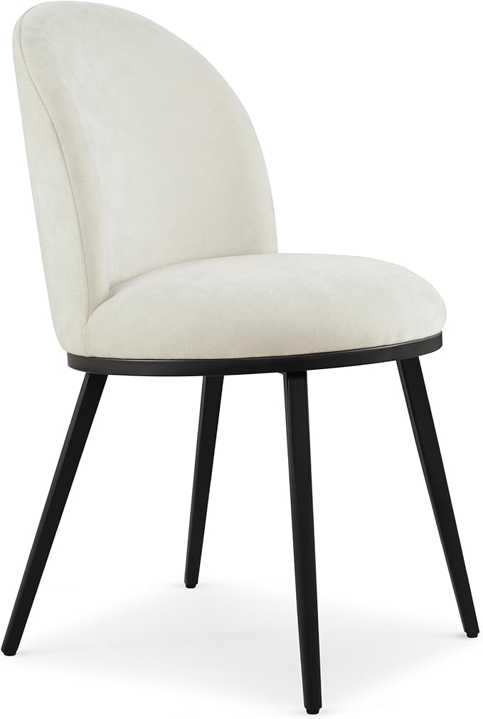 Dining Chairs Set of 6, Fabric Upholstered Dining Room Chairs - Image 7