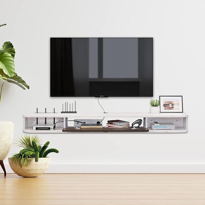 Pmnianhua Modern Floating TV Stand, Living Room - Image 3