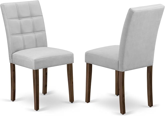 East West Furniture DLAS3-AWA-27 3 Piece Mid Century Modern Dining Set contain - Image 4