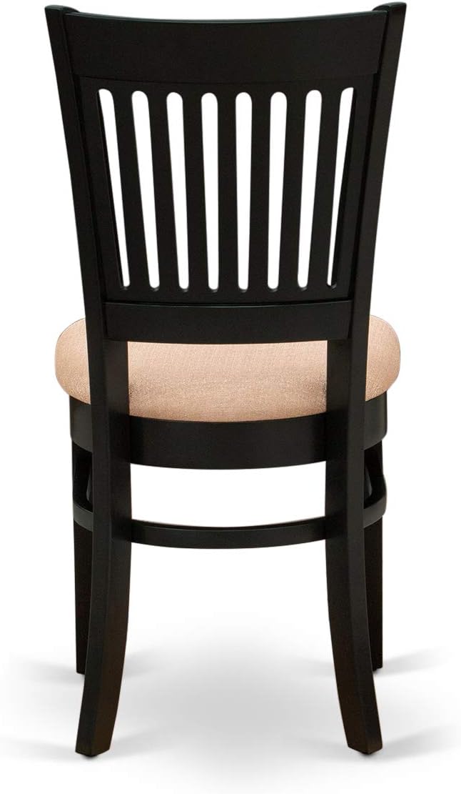 East West Furniture LGVA5-BLK-C 5 Piece Dining Room Furniture Set Includes a - Image 11