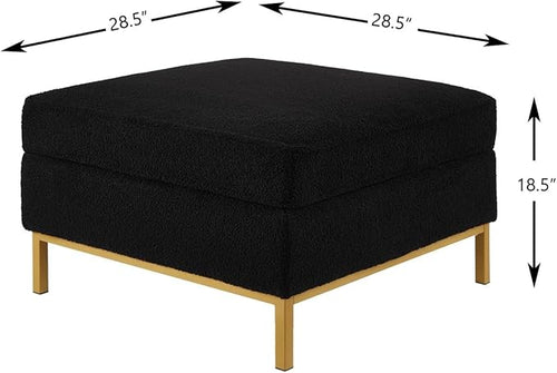 24KF Large Square Couch Ottoman - Image 2
