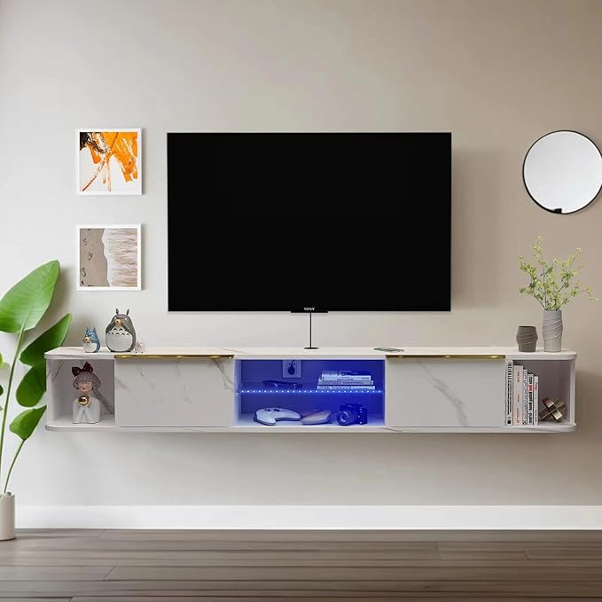 Pmnianhua LED Floating TV Stand - Image 2