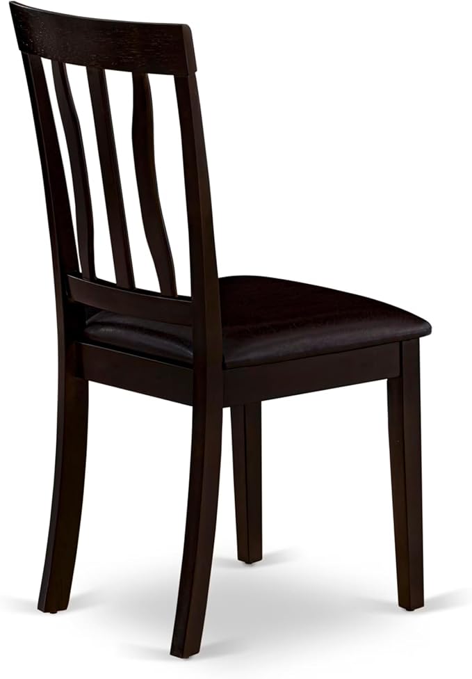 East West Furniture HLAN5-CAP-LC 5 Piece Dining Table Set - Image 10
