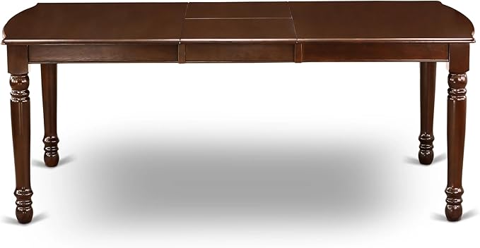 East West Furniture DODA9-MAH-29 9 Piece Dining Set Contains a Rectangle - Image 7