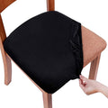 Smiry Velvet Seat Covers for Dining Room Chair Set of 6, Stretch Fit Removable by Smiry