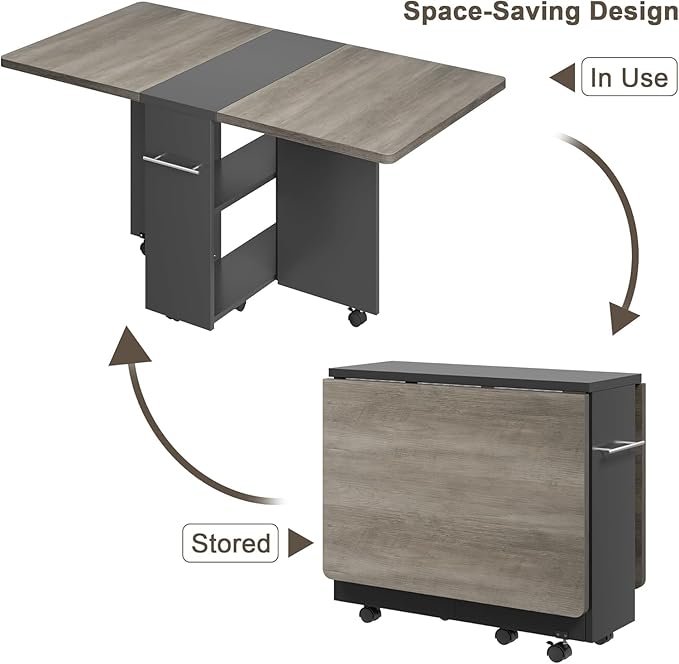 Space Saving Folding Dining Table - Image 8