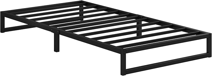 EMODA 7 Inch Twin Bed Frames No Box Spring Needed, Heavy Duty Metal Twin - Image 9