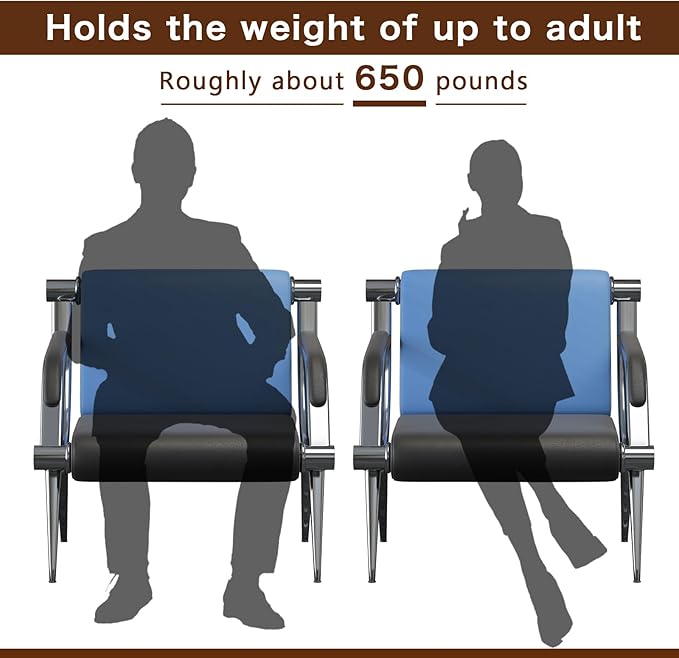wonline 2Pcs Waiting Room Chair - Image 5