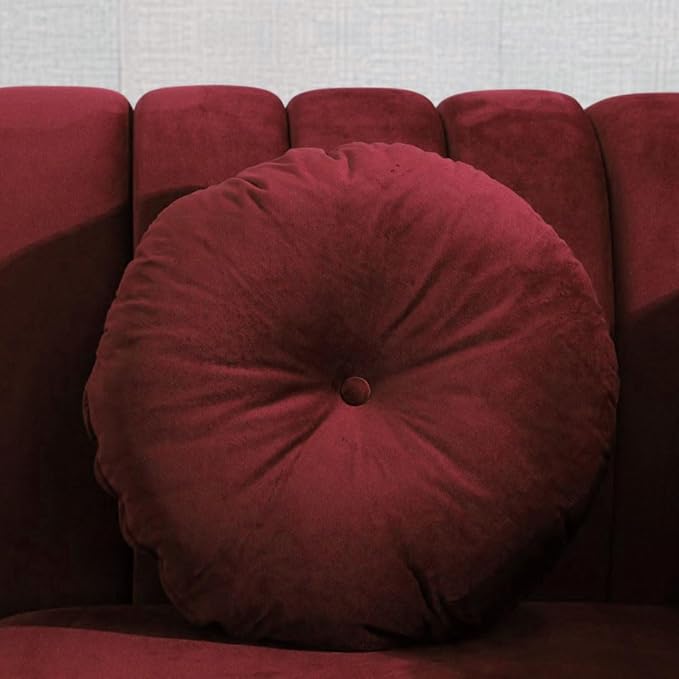Sectional Sofa Set, Microfiber Chesterfield Upholstered Sofas Loveseat Couch - Image 8
