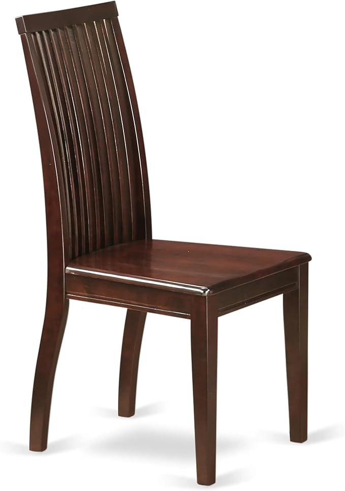 East West Furniture AMIP3-MAH-W 3 Piece Dining Table Set - Image 9