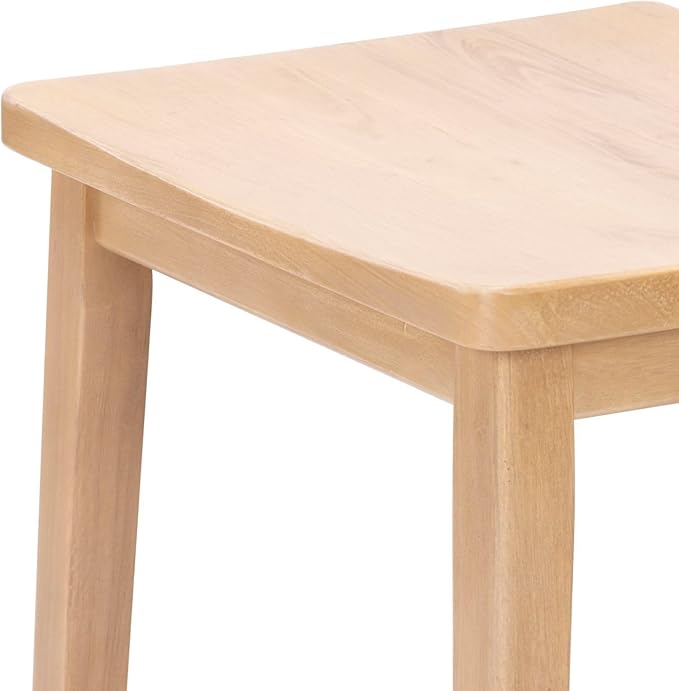 Plank+Beam Smythe Counter Stool, Sturdy Wood Modern Kitchen Counter Height Stool - Image 6