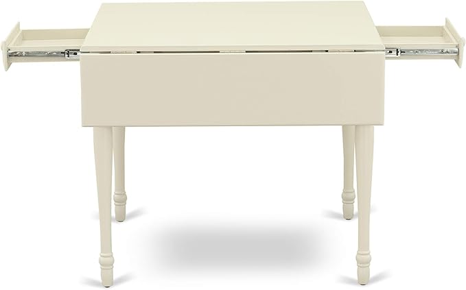 East West Furniture MZKE5-LWH-W 5 Piece Dining Room Furniture Set Includes a - Image 10