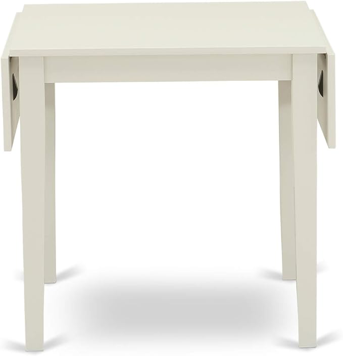 East West Furniture 1NDEN5-LWH-06 5 Piece Dining Table Set - Image 7