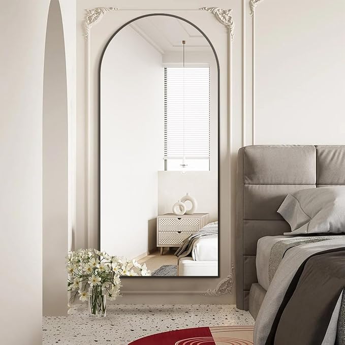Koonmi 30"x71" Arched Full Length Mirror - Image 6