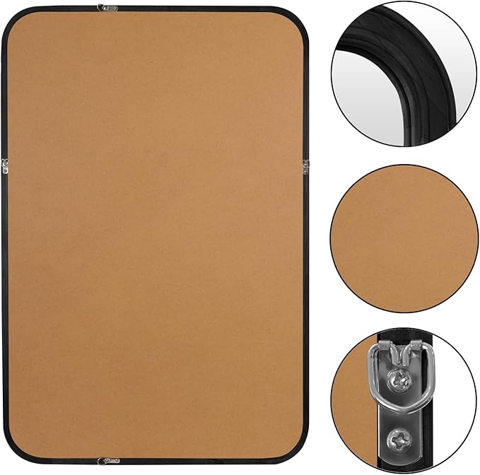 WallBeyond Wood Bathroom Mirror - Image 6