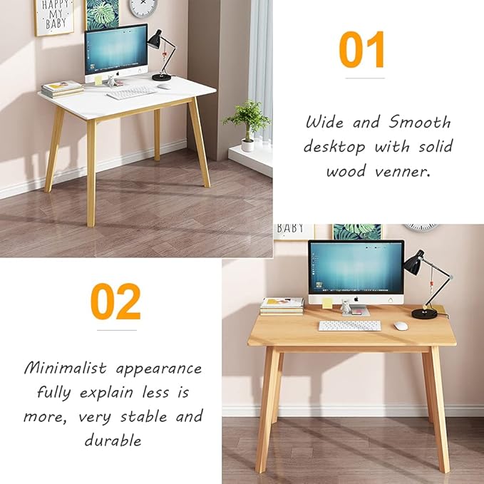 IOTXY Simple Wooden Writing Desk - Image 8
