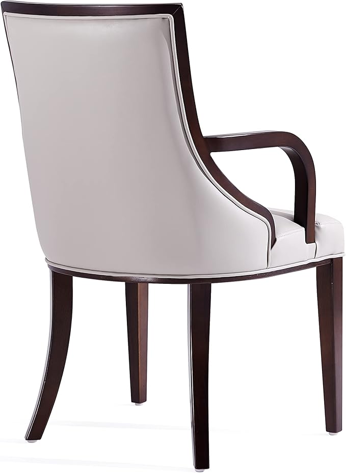 Manhattan Comfort Grand Faux Leather Dining Chairs - Image 9
