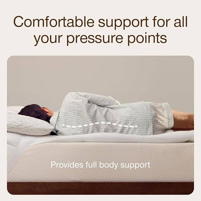 Coop Home Goods Essence Down Alternative Mattress Topper Queen, Plush 2-Inch - Image 3