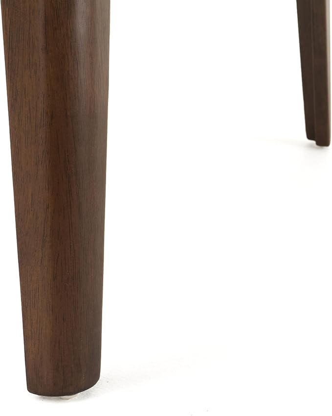 Mid-Century Modern Solid Wood Dining Table - Image 9
