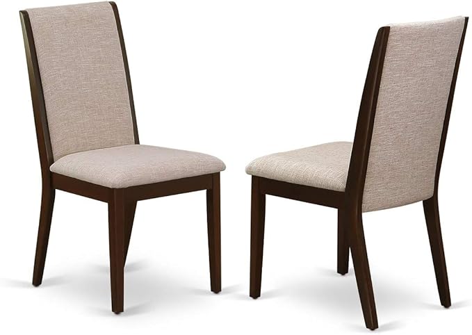 East West Furniture MZLA5-MAH-04 5 Piece Dining Room Furniture Set Includes a - Image 7