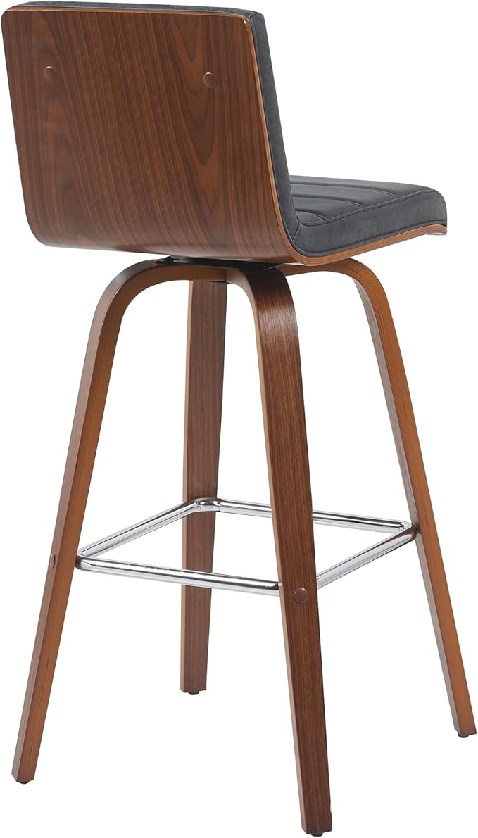Vienna Modern Swivel Bar Height Stool - Image 4