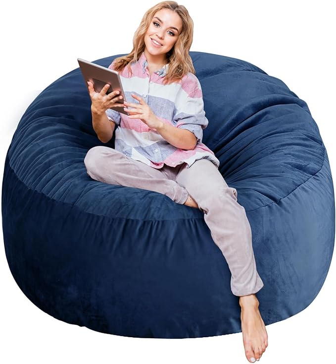 5 Ft Bean Bag Chairs for Adults by SHOUREN