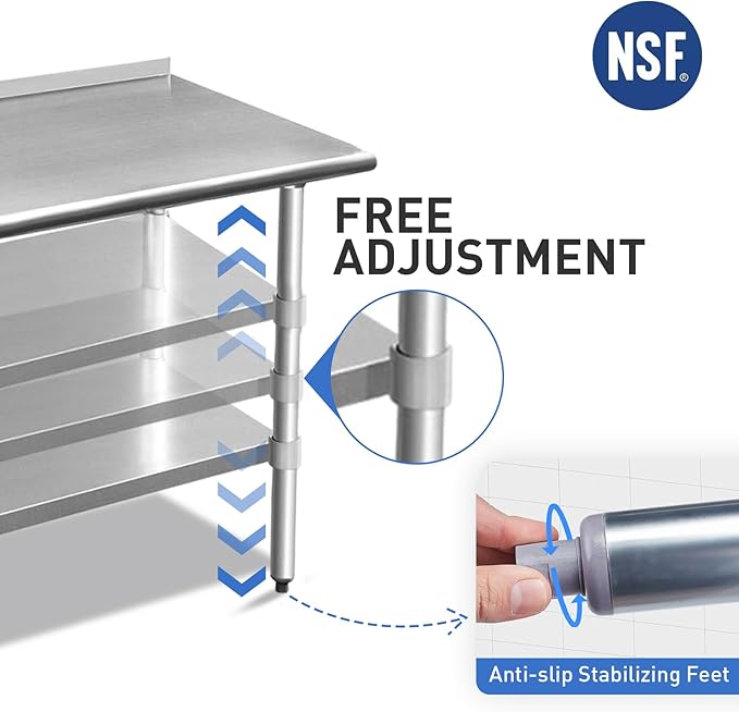 ROCKPOINT Stainless Steel Table - Image 4