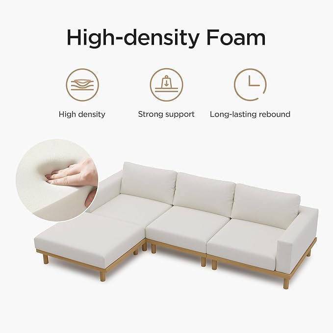 Acanva Minimalist Modular Sectional Sofa - Image 8