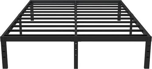 16 Inch California King Bed Frames No Box Spring Need, Platform Cal King Bed by Upcanso