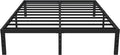 16 Inch Full Size Bed Frame No Box Spring Need, Metal Platform Full Bed Frames by Upcanso