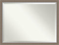 Amanti Art Brown Bathroom Mirror by AmantiArt