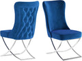 Ottomanson Royal Dining Chairs Set of 8 – Upholstered Tufted Microfiber by Ottomanson