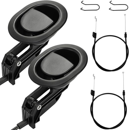 2 Sets of Metal Recliner Release Pull Handle, Universal Heavy Duty Sofa Release by Acshio