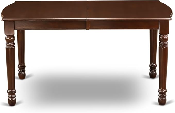 East West Furniture DOML5-MAH-LC 5 Piece Dining Room Furniture Set Includes a - Image 9