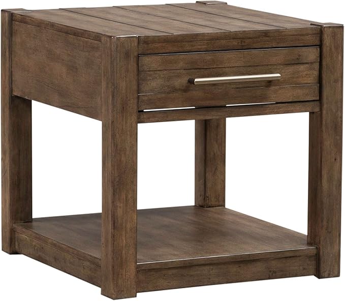 Liberty Furniture Broadmore Living Room Drawer End Table - Image 2