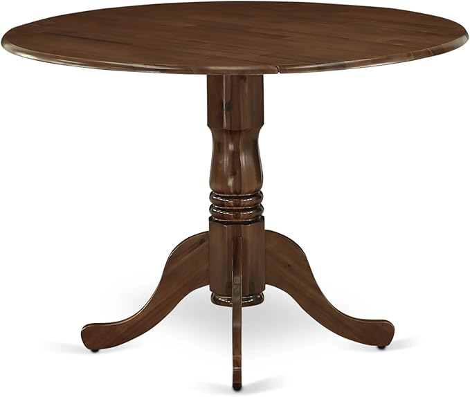 East West Furniture DLAS3-AWA-08 3 Piece Dinner Table Set Includes A Mid - Image 8