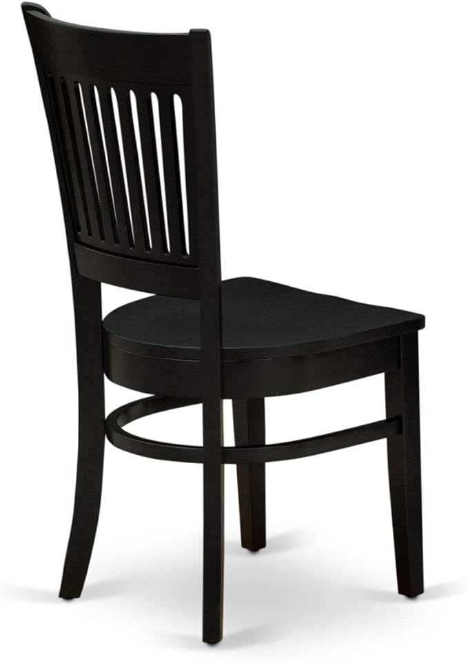 East West Furniture LGVA5-BLK-W 5 Piece Kitchen Table & Chairs Set Includes a - Image 10