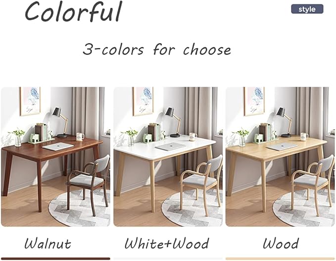 IOTXY Simple Wooden Writing Desk - Image 6