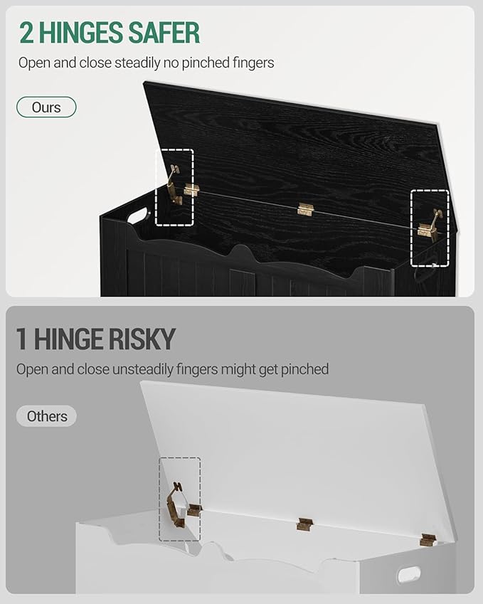 43.3" Storage Chest, Extra Large Storage Bench Trunk - Image 8