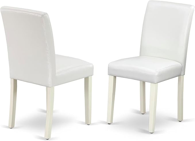East West Furniture V027AB264-9 9 Piece Modern Dining Table Set Includes a - Image 4