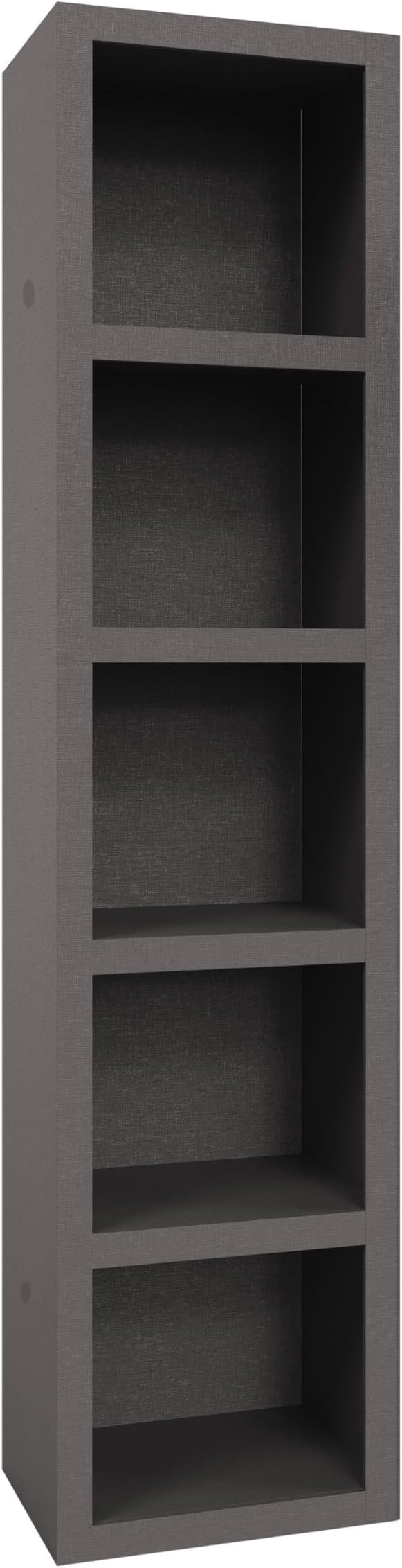 Oakland Living Dark Grey 85-in Tall Wooden Bookcase Shelf by Oakland+Living