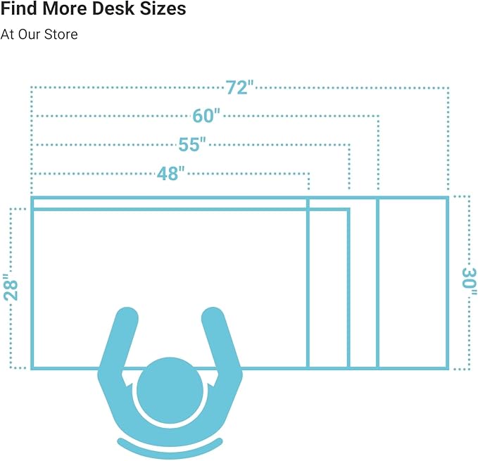 Progressive Desk Stand Up Adjustable Height Electric Standing Desk - Image 8