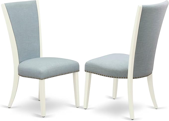 East West Furniture V097VE215-5 5 Piece Kitchen Table & Chairs Set Includes a - Image 4