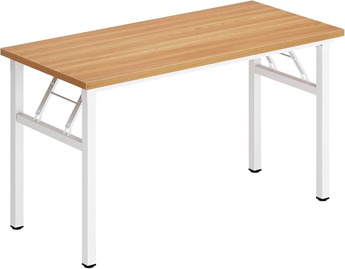 DlandHome 47 inches Folding Table Computer Desk Portable ActivityTable - Image 9