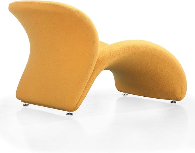 Manhattan Comfort Rosebud Modern Accent Chair Upholstered in Wool Blend - Image 6