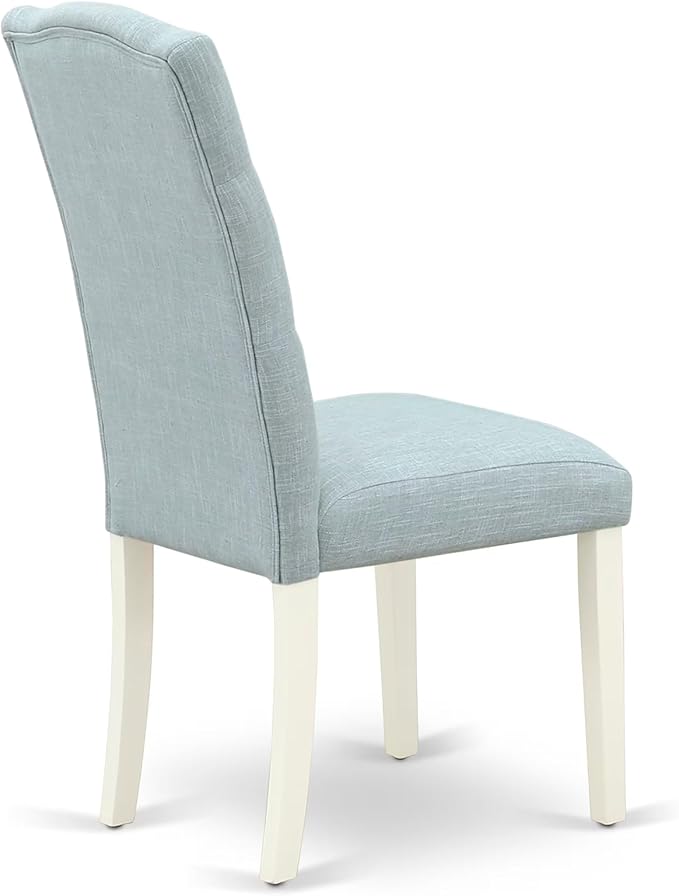 East West Furniture V077CE215-7 7 Piece Dining Set Consist of a Rectangle - Image 12