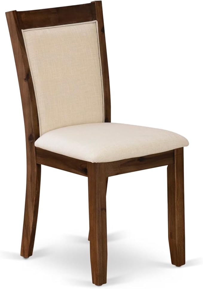 East West Furniture V727MZN32-6 6 Piece Dining Set Contains a Rectangle Dining - Image 10