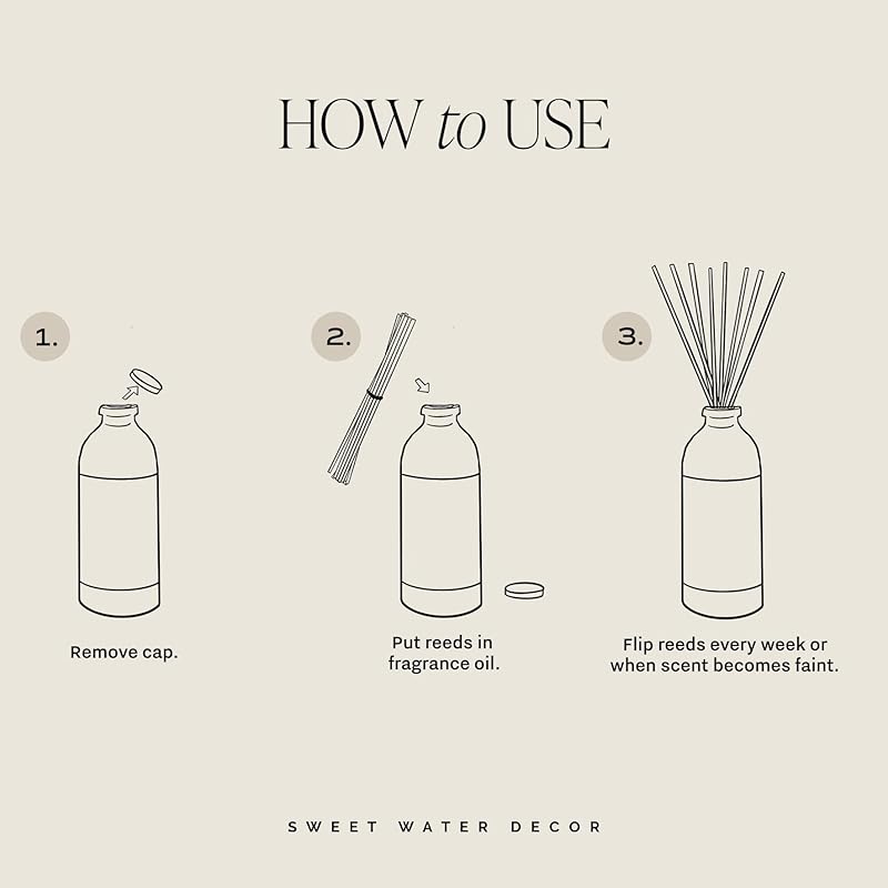 Sweet Water Decor Luxury Getaway Reed Diffuser – Hotel Scent Diffuser - Image 8